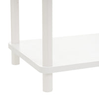 Estantería blanca de 4 baldas