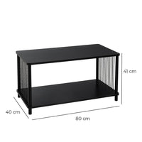 Mesa de centro con estante Manila