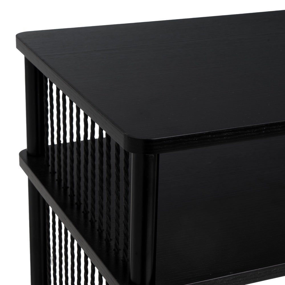 Mesa de centro negra