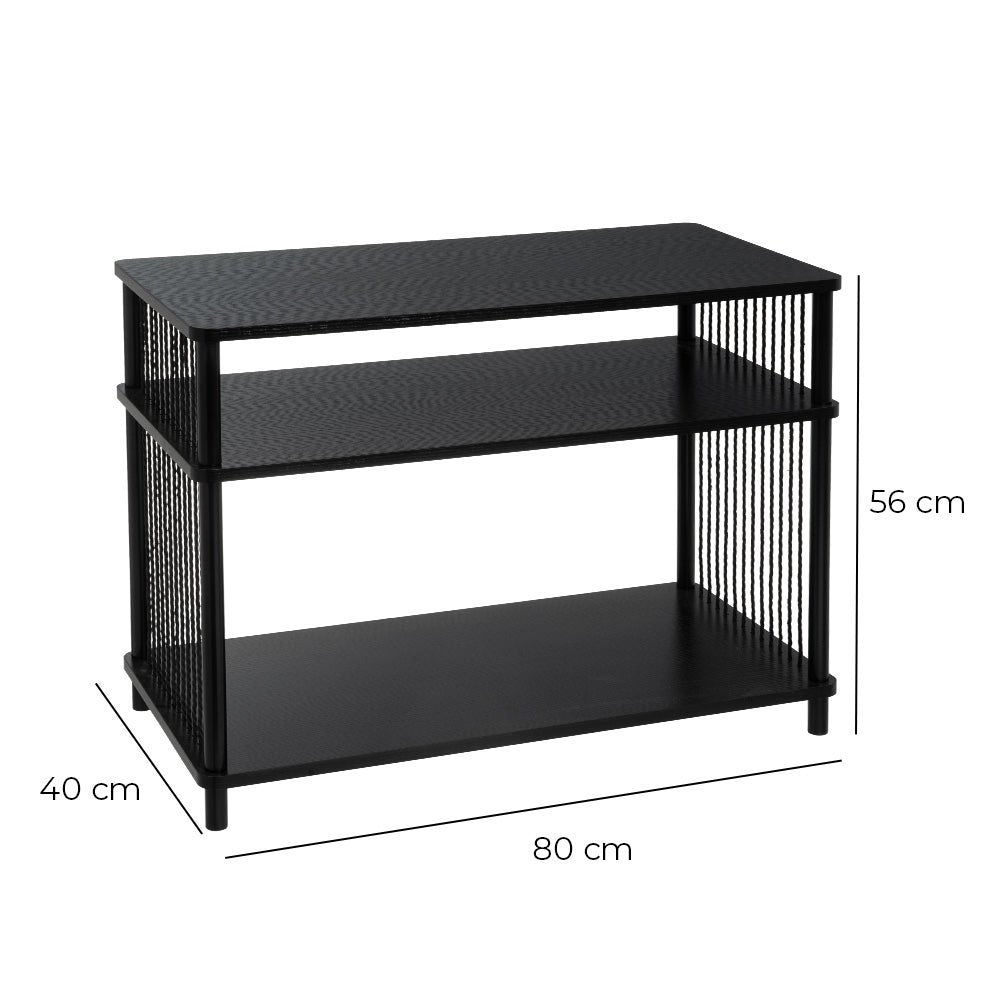 Mesa de centro negra