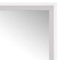 Espejo de pared blanco y gris de 54x44 cm