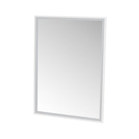 Espejo de pared blanco de 54x74 cm