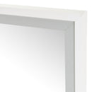 Espejo de pared blanco de 54x74 cm