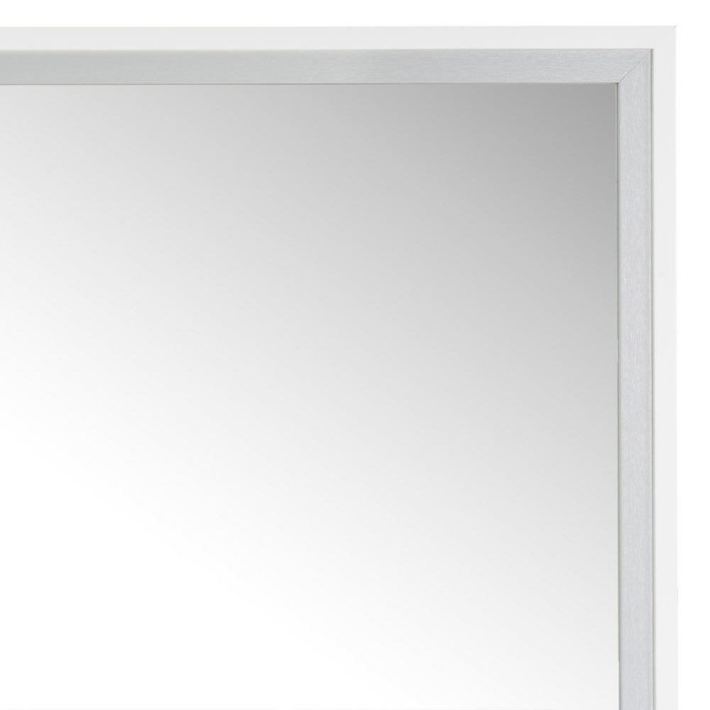 Espejo de pared blanco de 54x74 cm