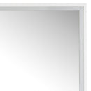 Espejo de pared blanco de 54x74 cm