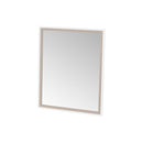 Espejo de pared blanco y gris