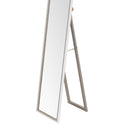 Espejo de pie blanco y gris de 154 cm