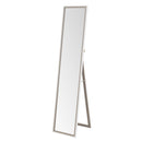Espejo de pie blanco y gris de 154 cm