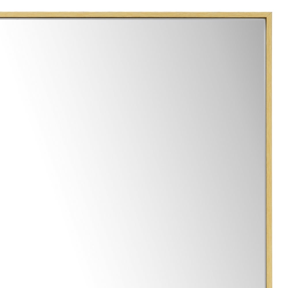 Espejos de pie dorado de 151 cm