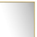 Espejos de pie dorado de 151 cm