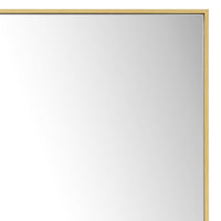 Espejos de pie dorado de 151 cm