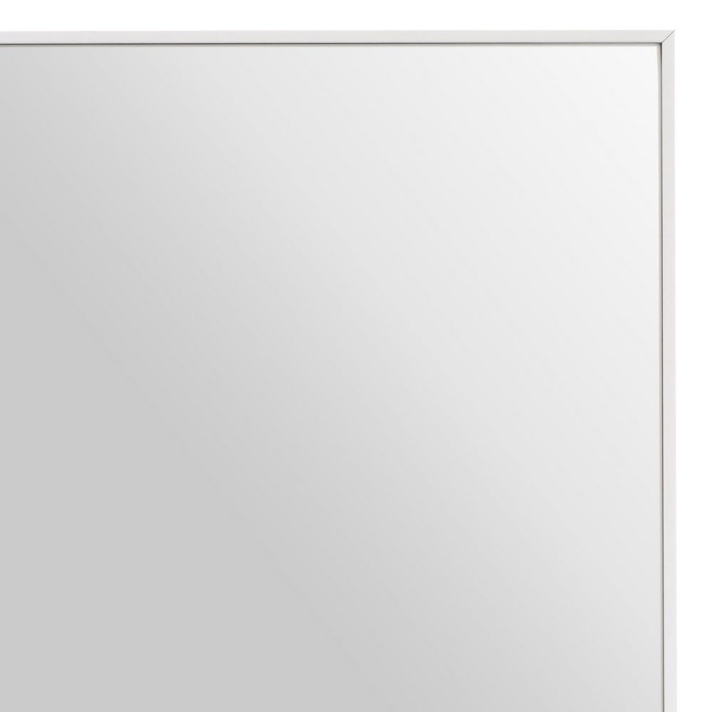 Espejos de pie blanco de 151 cm