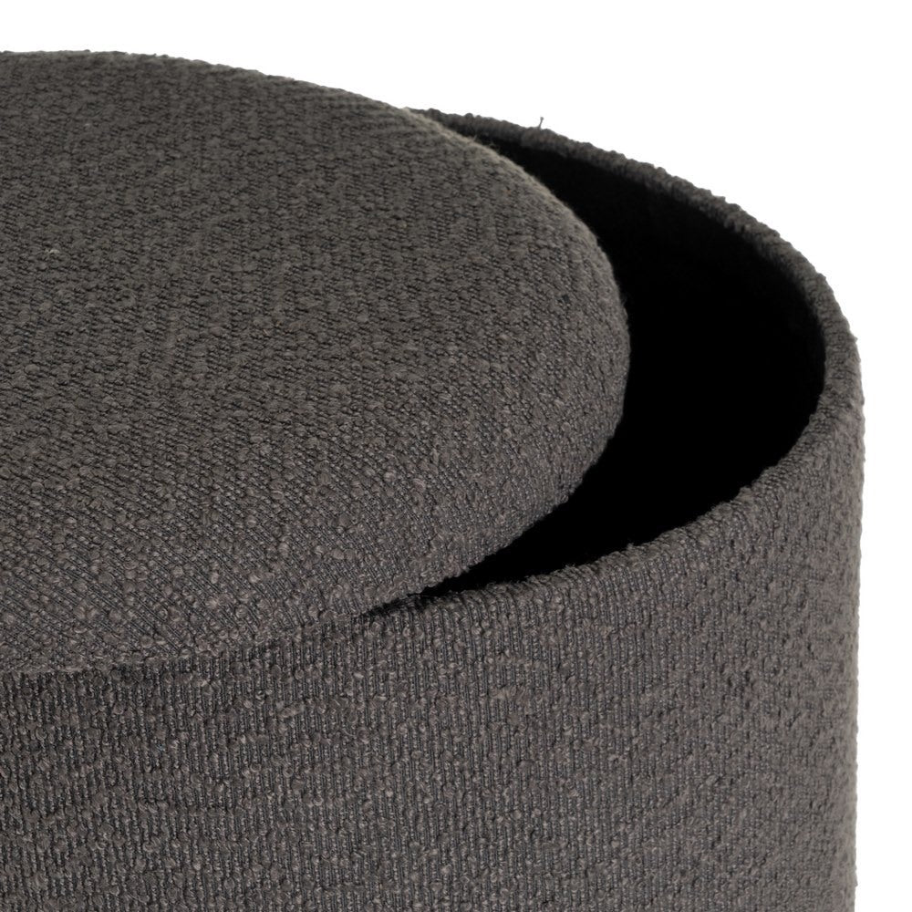 Set de 2 arcón  gris oscuro con almacenaje