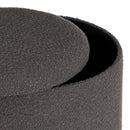 Set de 2 arcón  gris oscuro con almacenaje