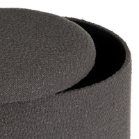 Set de 2 arcón  gris oscuro con almacenaje