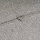 Puff  gris con almacenaje