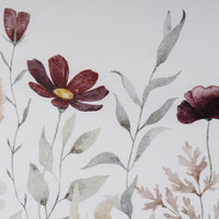 Tapa contador blanco de flores