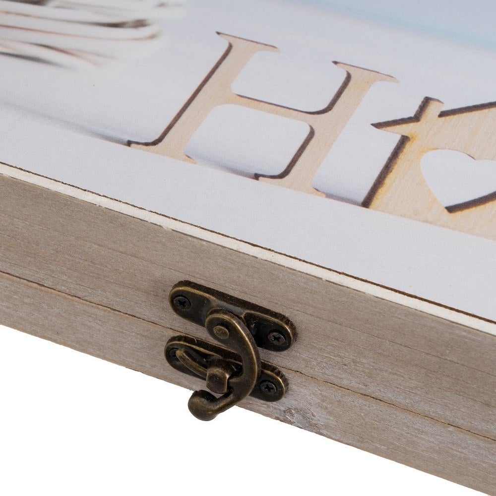 Tapa contador con fotografía de Cesta y Flores