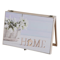 Tapa contador con fotografía de Cesta y Flores