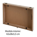 Tapa contador con fotografía de Cesta y Flores