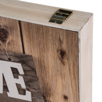 Tapa contador con estampación Home