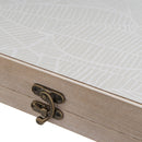 Tapa Contador con Hojas color Blanco