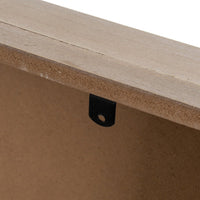 Tapa contador con geometría beige