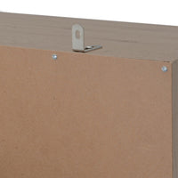 Armario modular natural de madera con barra y pantalonero extraíble