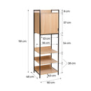 Armario modular Urban con balda fija