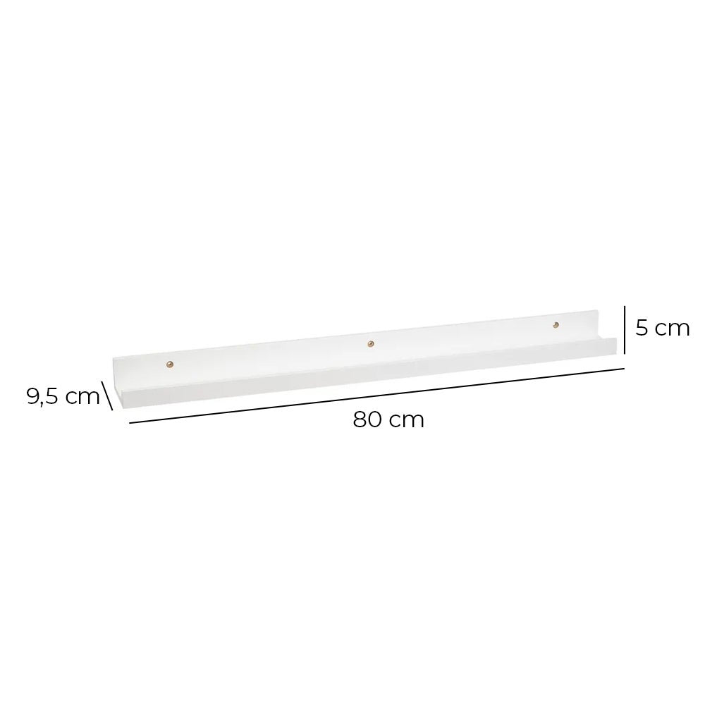 Estante para cuadros de 80 cm