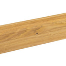 Estante repisa para cuadros de MDF natural de 80 cm