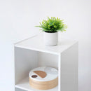 Estantería Cubo 2 estantes blanco