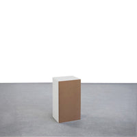 Estantería Cubo 2 estantes blanco