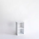 Estantería Cubo 2 estantes blanco