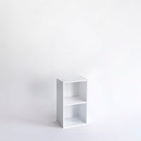 Estantería Cubo 2 estantes blanco