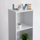 Estantería Cubo 4 estantes blanco