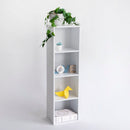 Estantería Cubo 4 estantes blanco