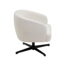 Sillón giratorio Lena blanco
