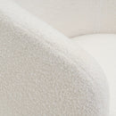 Sillón giratorio Lena blanco