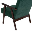 Sillón butaca verde