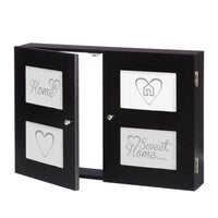 Tapa contador negro con portafotos