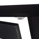 Tapa contador negro con portafotos