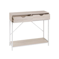 Consola Urban blanca con cajones