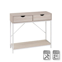 Consola Urban blanca con cajones