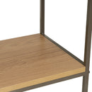 Consola auxiliar Urban color natural de 80x30x75 cm