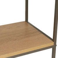 Consola auxiliar Urban color natural de 80x30x75 cm