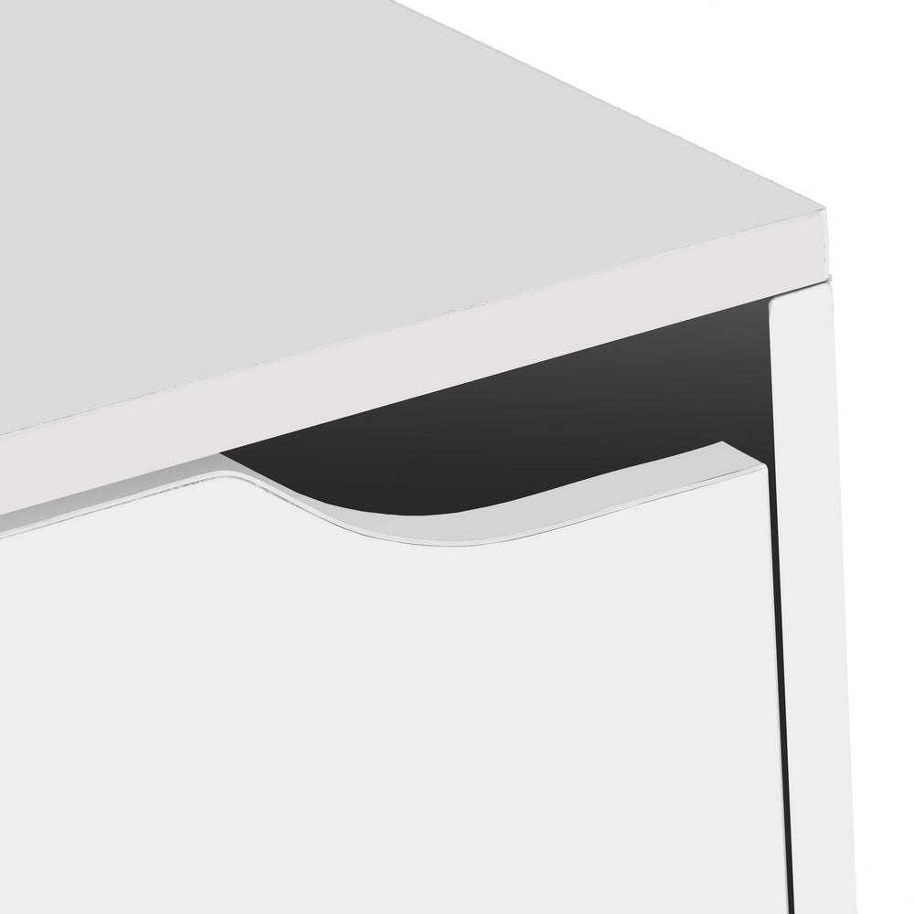 Estantería cubo blanca