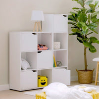 Estantería cubo blanca