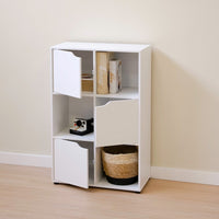 Estantería cubo blanca de 60x90 cm