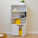 Estantería librería blanca de 59x119 cm